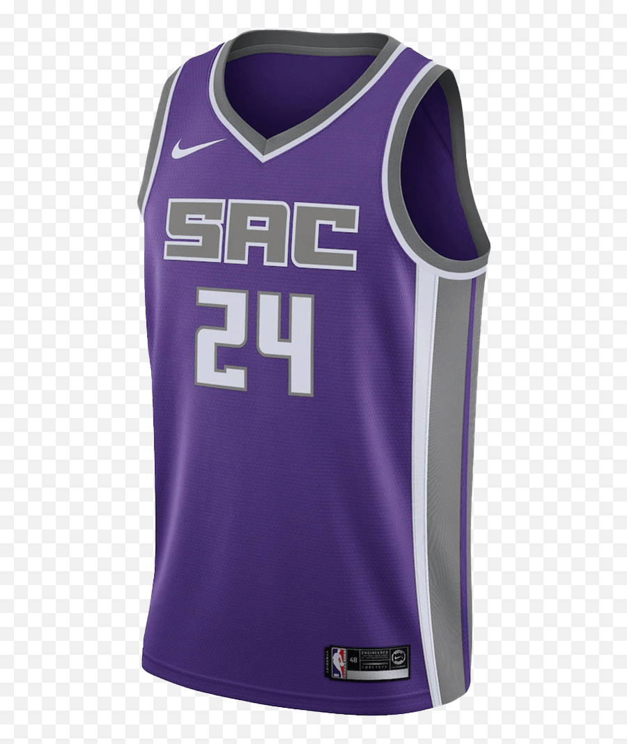 Sacramento Kings Buddy Hield 24 Nike Purple Swingman Nba Jersey - Icon Edition Sacramento Kings Sacramento Kings Jersey Sac Png,Totoro Buddy Icon