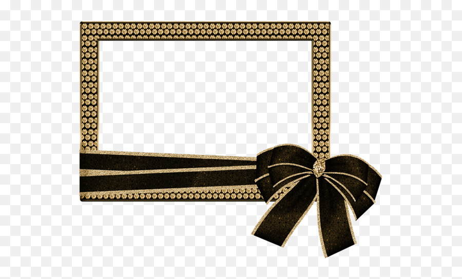 Gold Transparent Png Photo Frame With Diamonds And - Gold Diamond Gold Frames Hd Png,Gold Frame Transparent