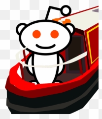 Slightly Different Take - Reddit Man Logo png