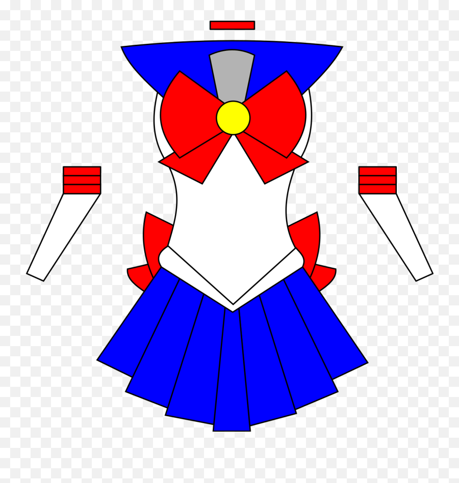 Filesailor Moonsvg - Wikimedia Commons Sailor Moon Bow Clipart Png,Sailor Moon Logo Png