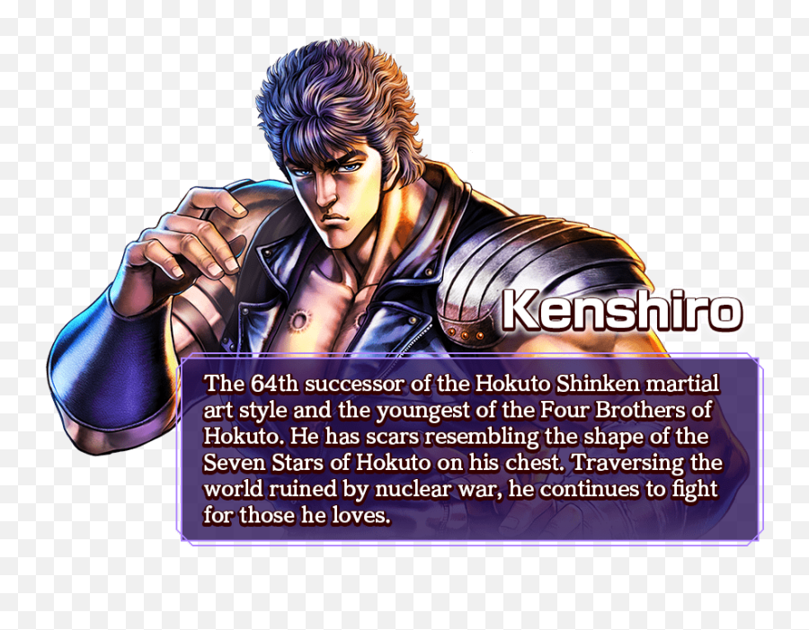 Character Fist Of The North Star Legends Revive - Fist Of The North Star Legends Revive Kenshiro Png,North Star Png