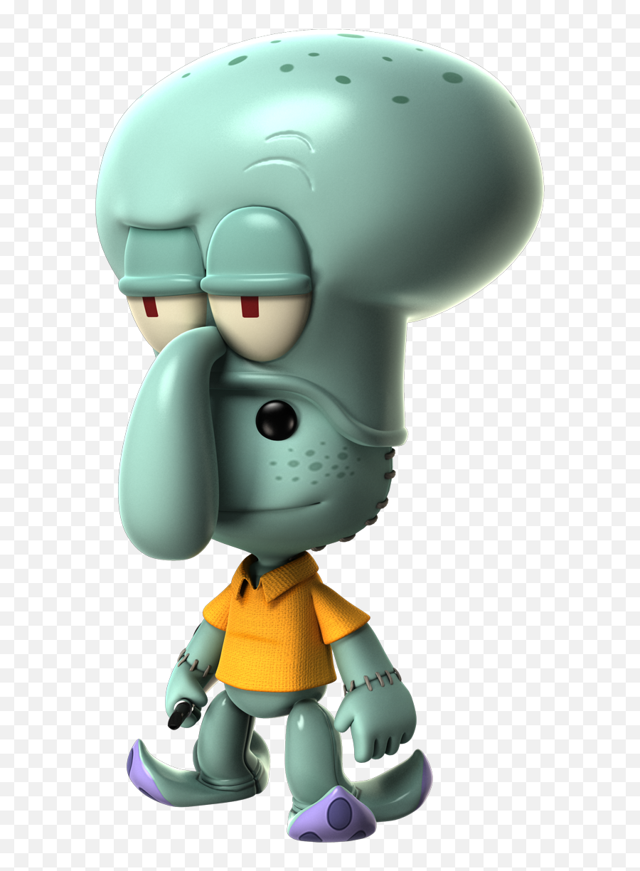 Spongebob Squarepants Premium Level Kit Littlebigplanet - Little Big Planet Spongebob Png,Squidward Png