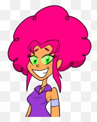 Download Afrofire By Sb99stuff - Teen Teen Titans Starfire Butt Png,Teen Titans Logo Png