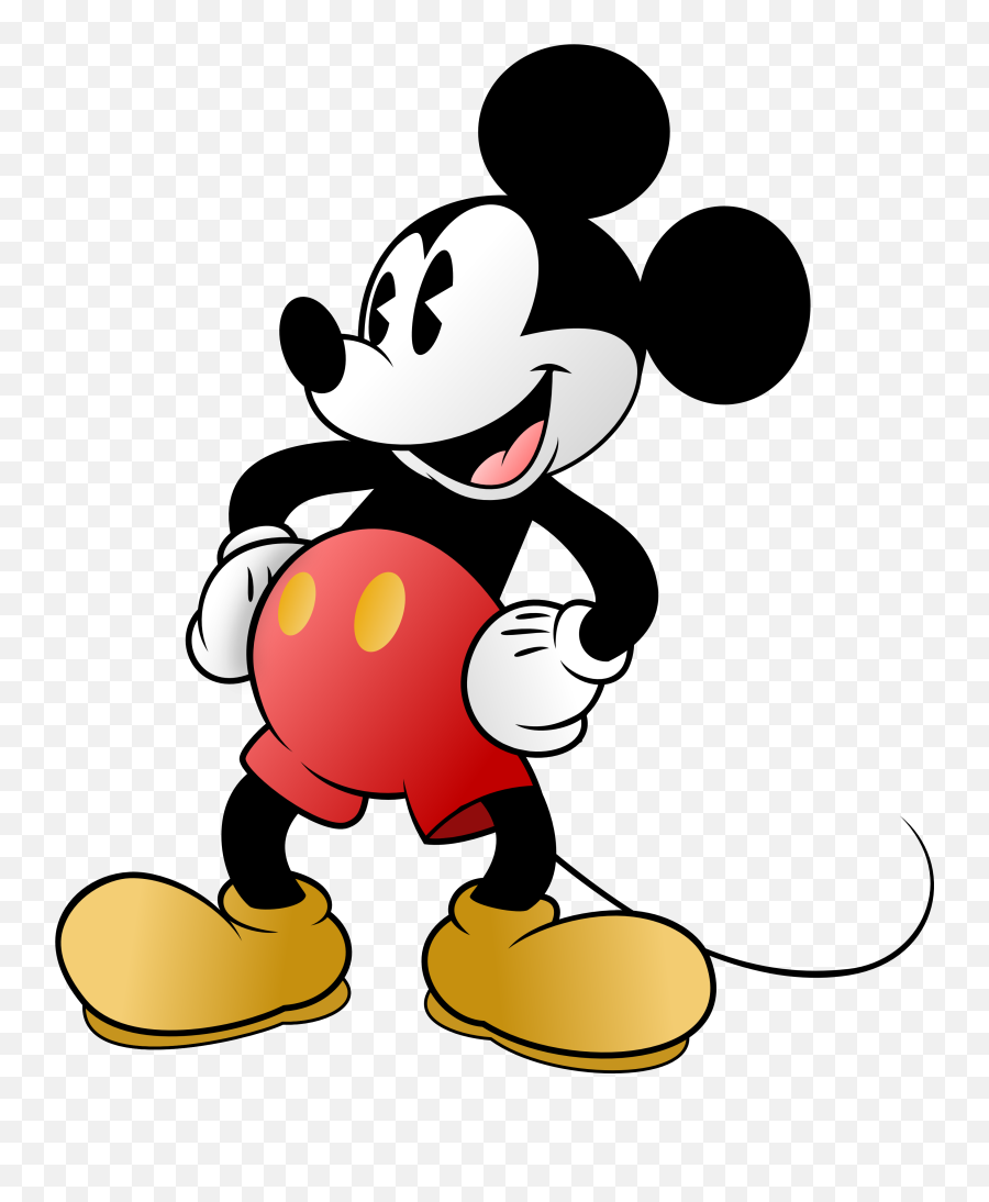 Beautiful Old Mickey Mouse Png 1 - Mickey Mouse Png,Mickey Mouse Png Images