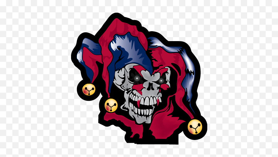 Skull Jester Drawings Transparent Png - Skull Jester Logo Png,Jester Png