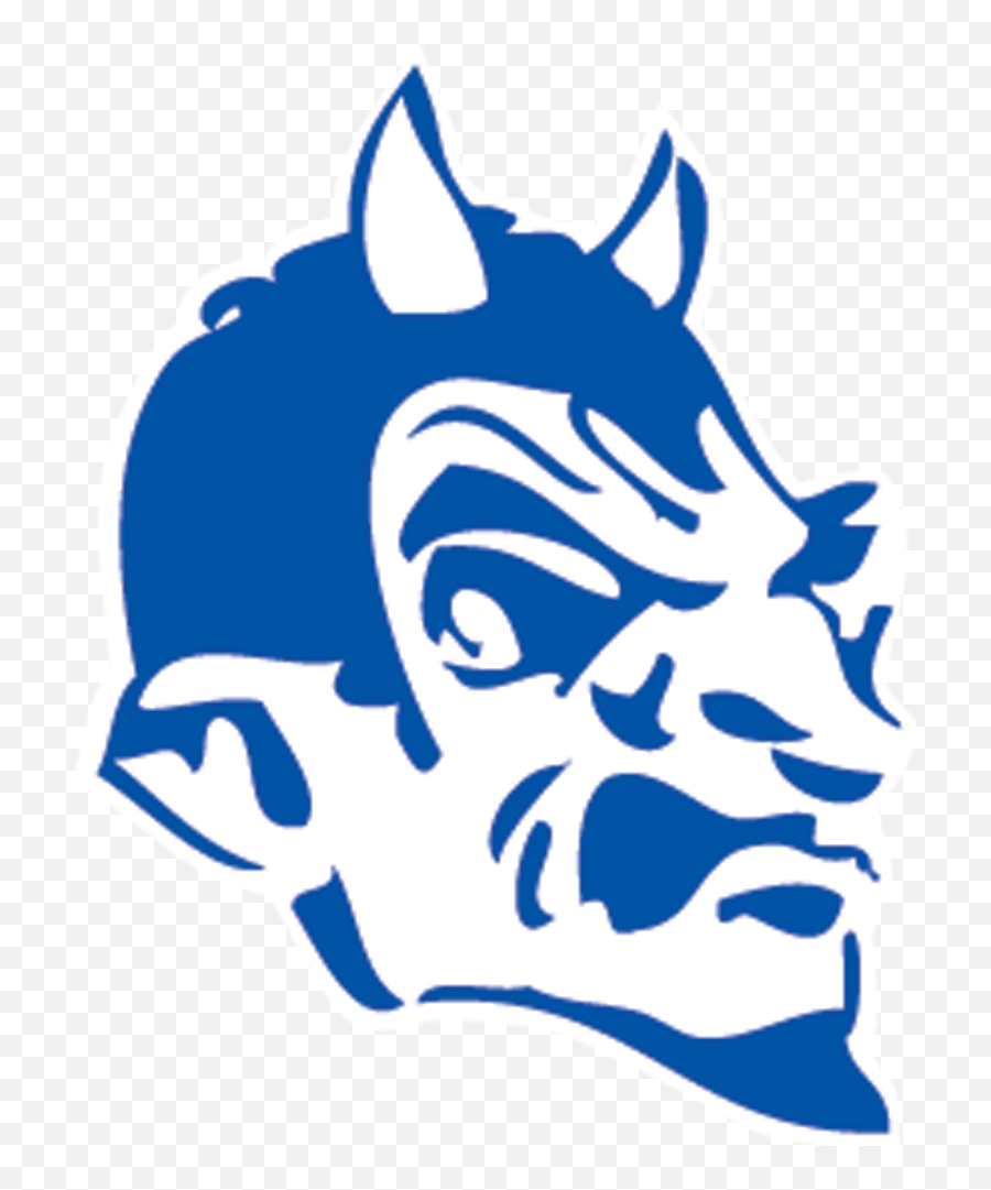Fairhaven Blue Devils Logo Clipart - Fairhaven Blue Devils Football Png,Devil Logo