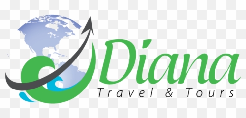 Diana Travel Tours Logo - World Map png