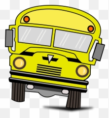 Red School Bus Clipart Png Image - Buddy