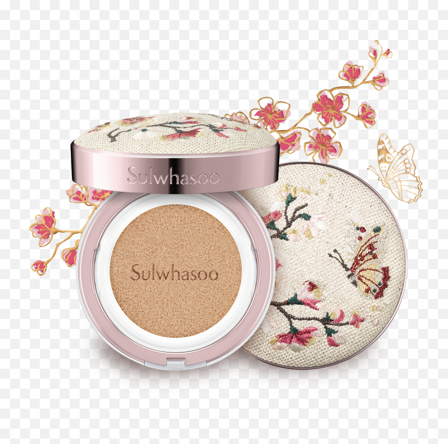 Perfecting Cushion 2020 Spring Collection - Make Up Sulwhasoo Perfecting Cushion Spring 2020 Png,Glowing Cross Png