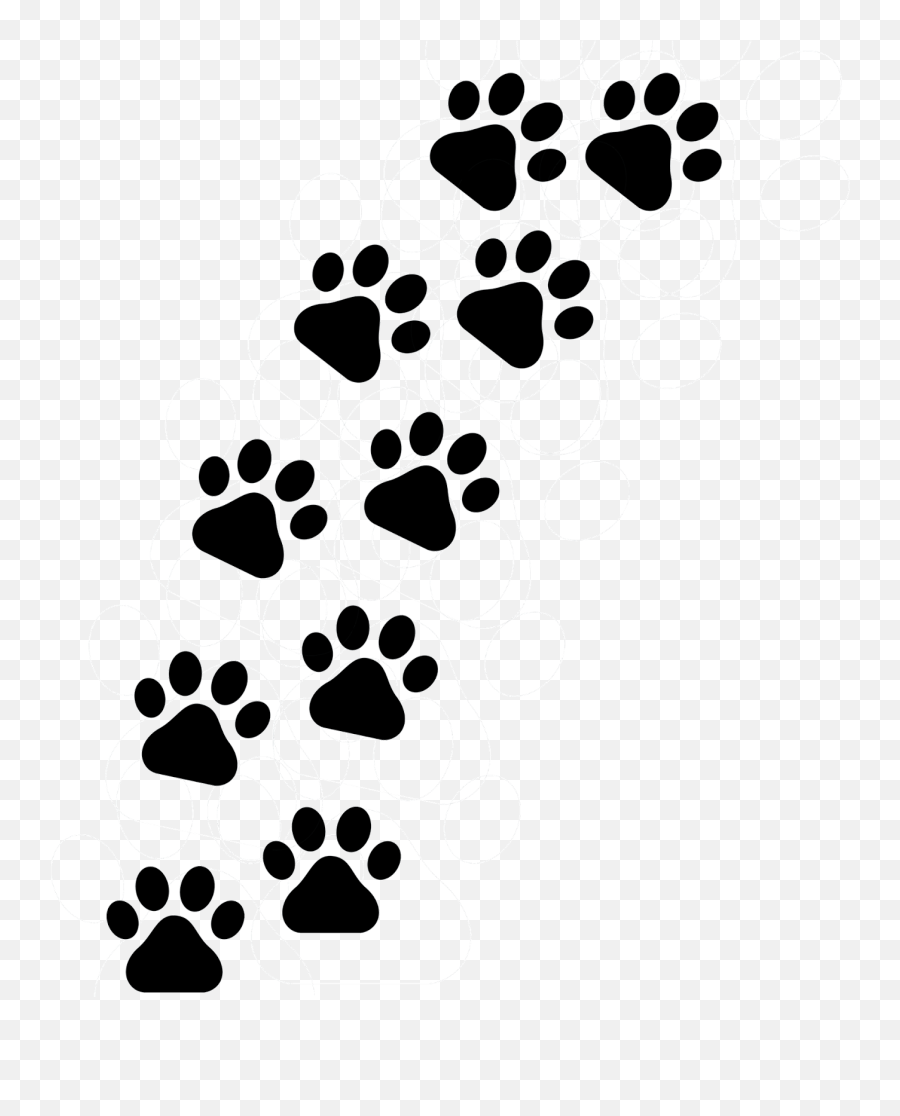 4570book Cat Footprint Clipart Downloads In Pack 6515 - Desenho Patinhas De Cachorro Png,Foot Print Png