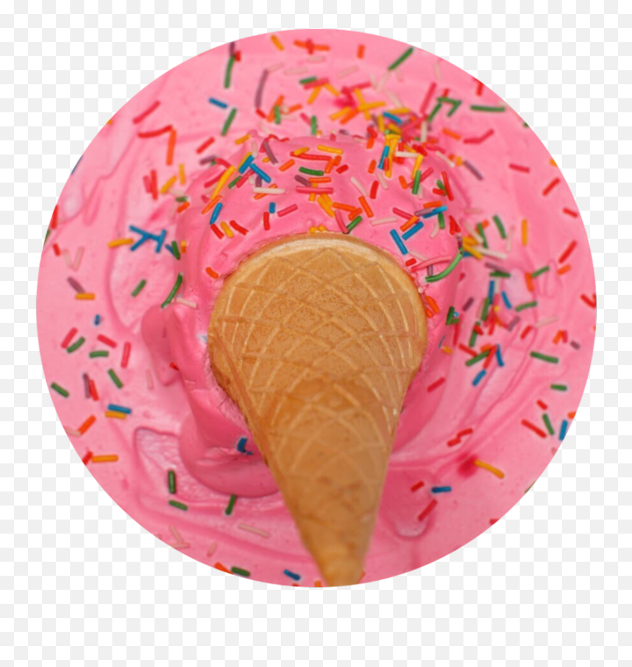 Ice Cream Png Tumblr - Pink Sprinkles Rainbow Ice Cream Ice Cream,Ice Cream Cone Transparent