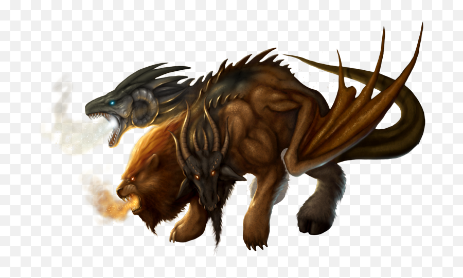 Chimera Dungeons And Dragons Png Image - Chimera Transparent Background,Chimera Png