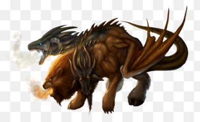Chimera Dungeons And Dragons Png Image - Chimera Transparent Background,Chimera Png
