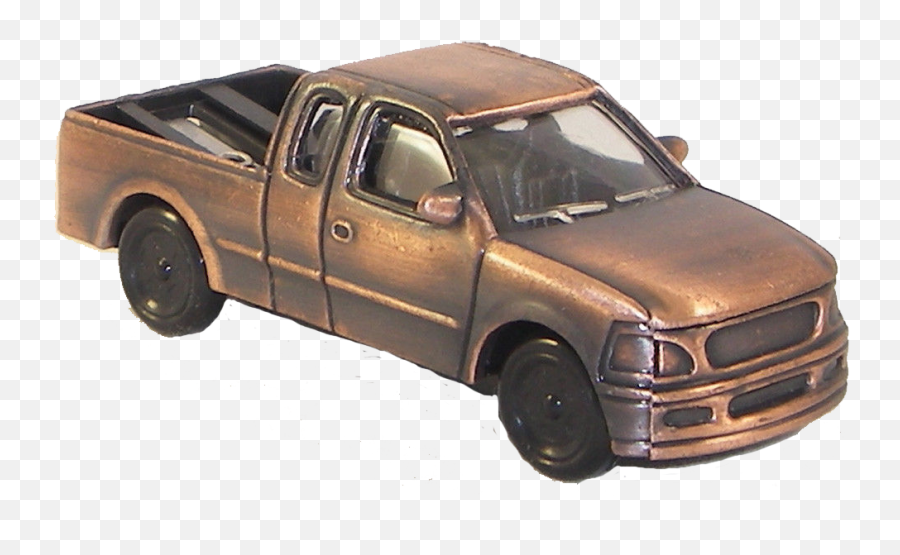 Modern Style Pickup Truck Bronze Pencil Sharpener - Ford Png,Pencil Sharpener Png