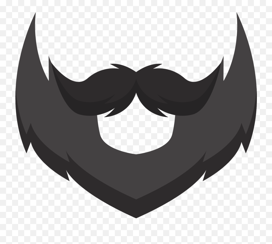Mustache Clipart Clip - Transparent Background Clip Art Beard Png,Mustache Png Transparent