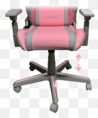 Razer X Dxracer Racing Gaming Chair - Pink png