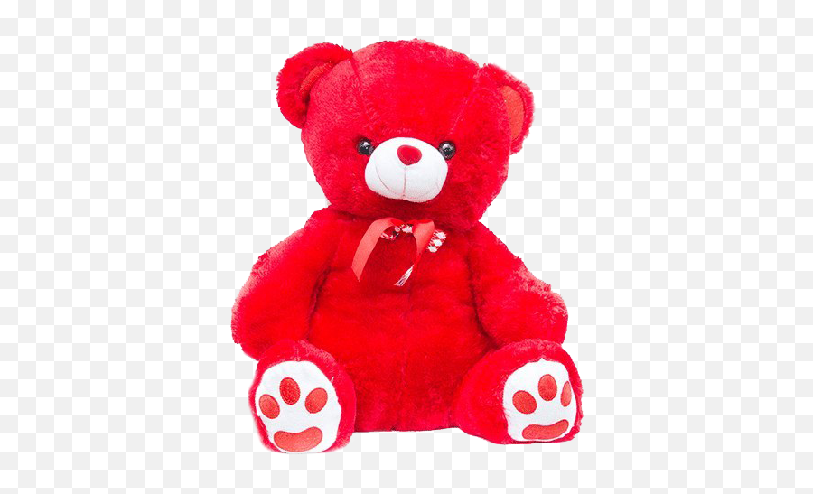 Red Teddy Bear Transparent Background - Red Teddy Bear Png,Bear Transparent