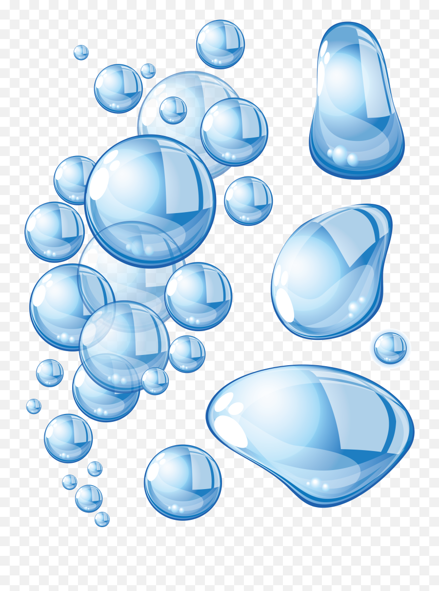Water Icon - Bubbles Of Water Png,Water Drop Transparent Background
