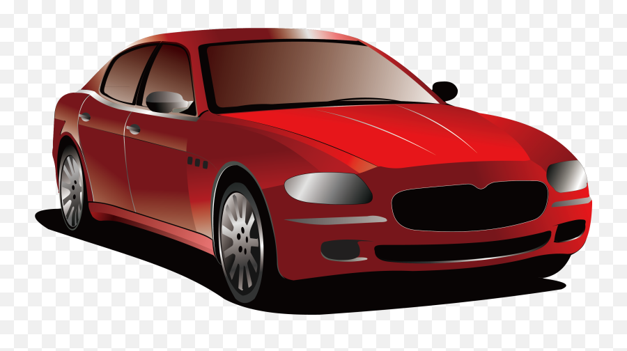Red Car Vector Png - Red Car Illustration Png,Red Car Png