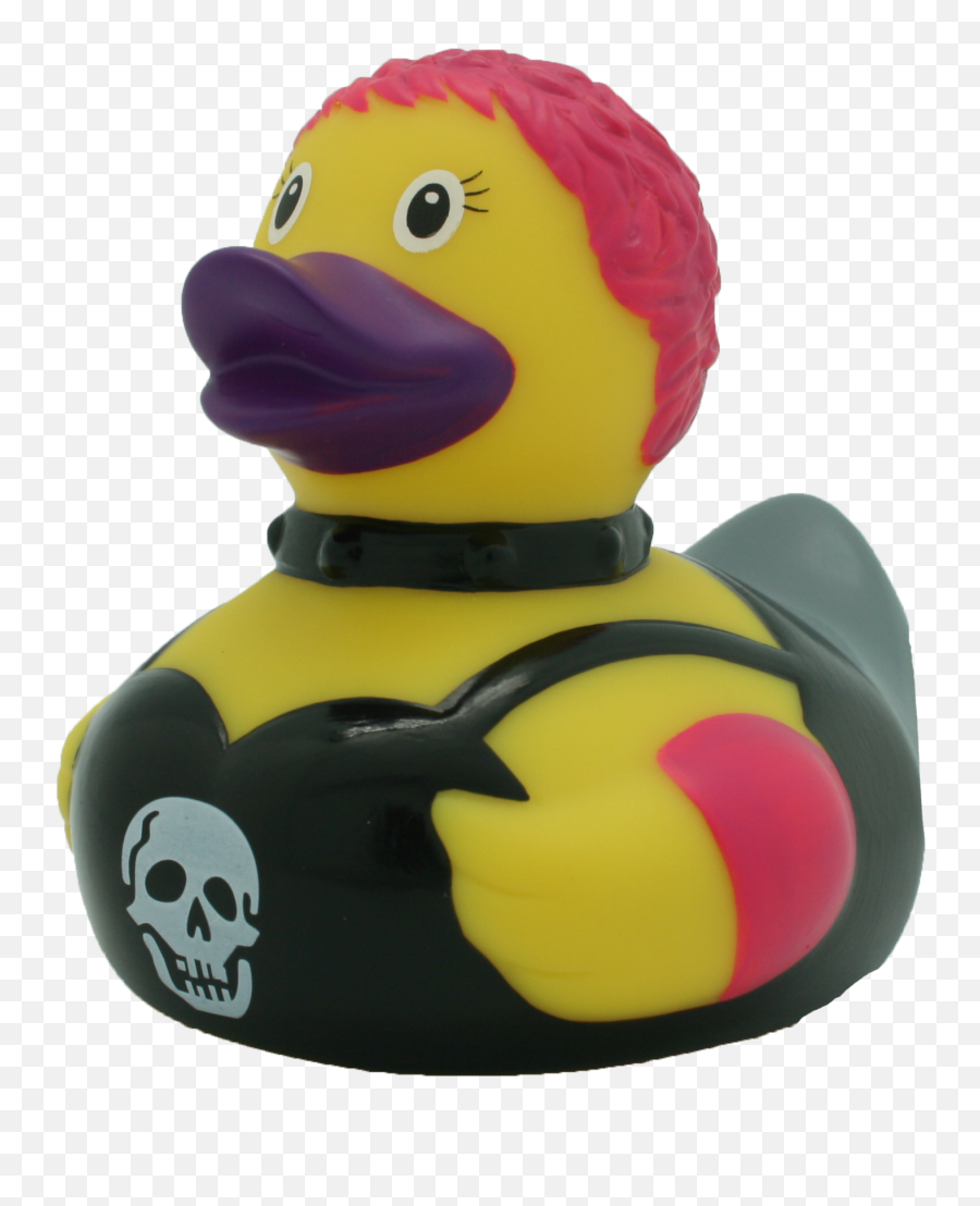 Punk Female Duck - Design By Lilalu Rubber Duck Png,Rubber Duck Transparent