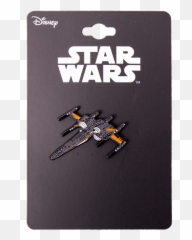 Star Wars - Episode Viii Poe Dameron Xwing Enamel Pin Star Wars Png,X Wing Png