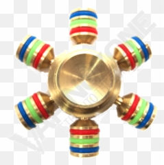 Vz 6 Side Fidget Spinner Copper - Sides png