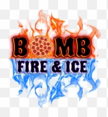 Pizza Menu Bomb Fire U0026 Ice - Graphic Design Png,Menu Png