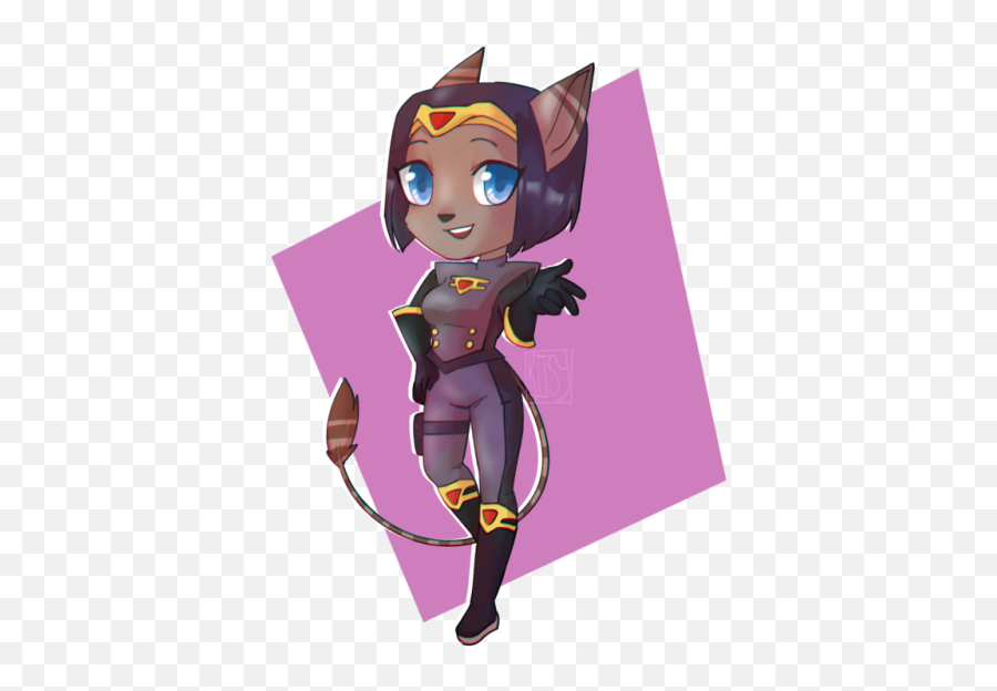 Download Watch The Speedpaint - Ratchet U0026 Clank Png Image Cartoon,Ratchet And Clank Png