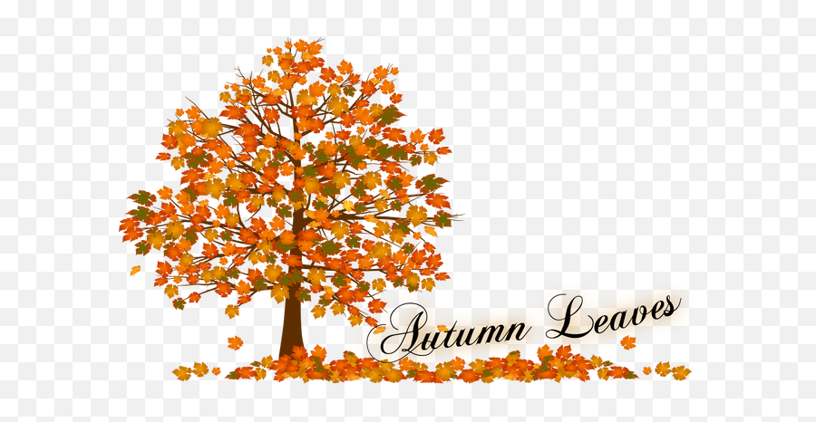 Download Autumn Tree Clip Art - Fall Tree Leaves Png Full Clipart Tree Autumn Leaves,Falling Leaves Transparent Background