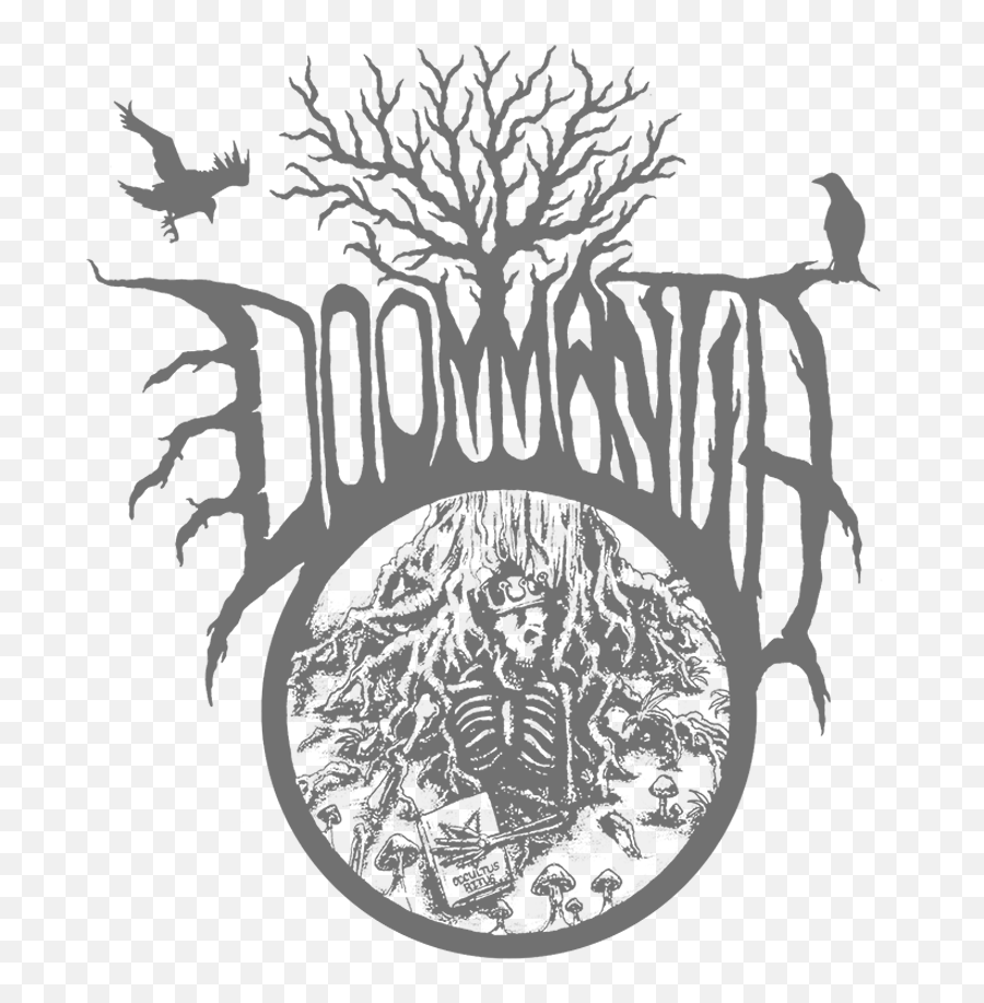 What Makes Doom Rock Different From Mainstream - Crow Silhouette Png,Doom Logo