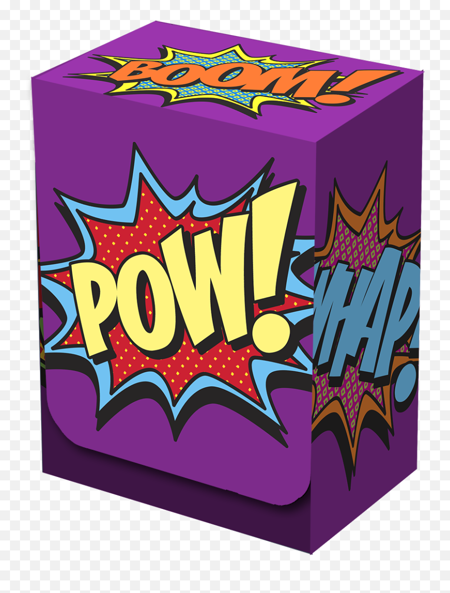 Deckbox - Pow Box100 400 Legionsuppliescom Superhero Png,Pow Png