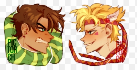 Fanart Matching Icons For A Friend And I Stardustcrusaders - Bizarre Adventure Matching Icons Png,Jojo Face Png