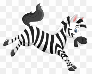 Free Zebra Animated Cliparts Download Clip Art - Cartoon Zebra Png,Zebra Png