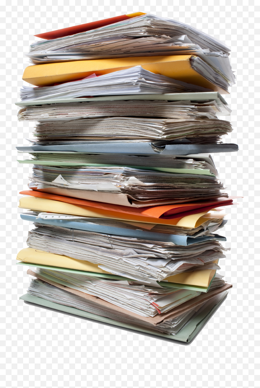 Paper Stack Document Clip Art - Stack Of Papers Transparent Png,Paper Transparent Background