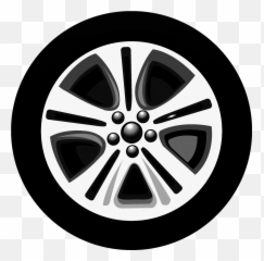 Car Tires Png - Cartoon Car Tyre Png,Tires Png