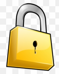 Why The Role - Lock Clip Art Png,Security Png