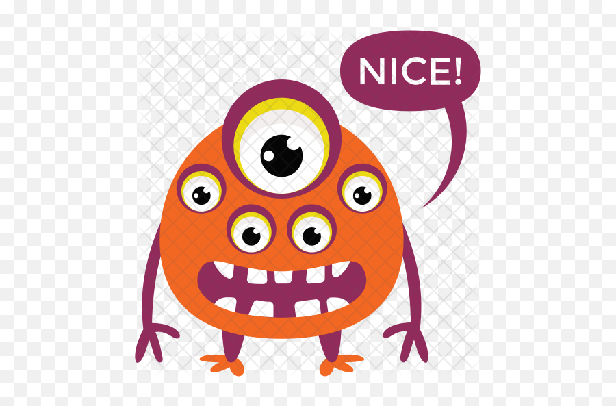 Monster With Multiple Eyes Icon - Icon Png,Monster Eyes Png