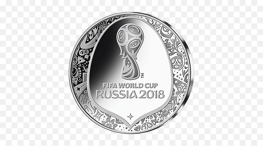 Download Hd Fifa Commemorative Medal - Silver Medal World Cup 2018 Png,World Cup 2018 Png