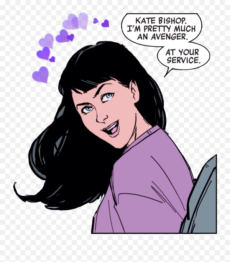 Hawkeye Katebishop Marvel Comic - Kate Bishop Im Pretty Much An Avenger Png,Hawkeye Png