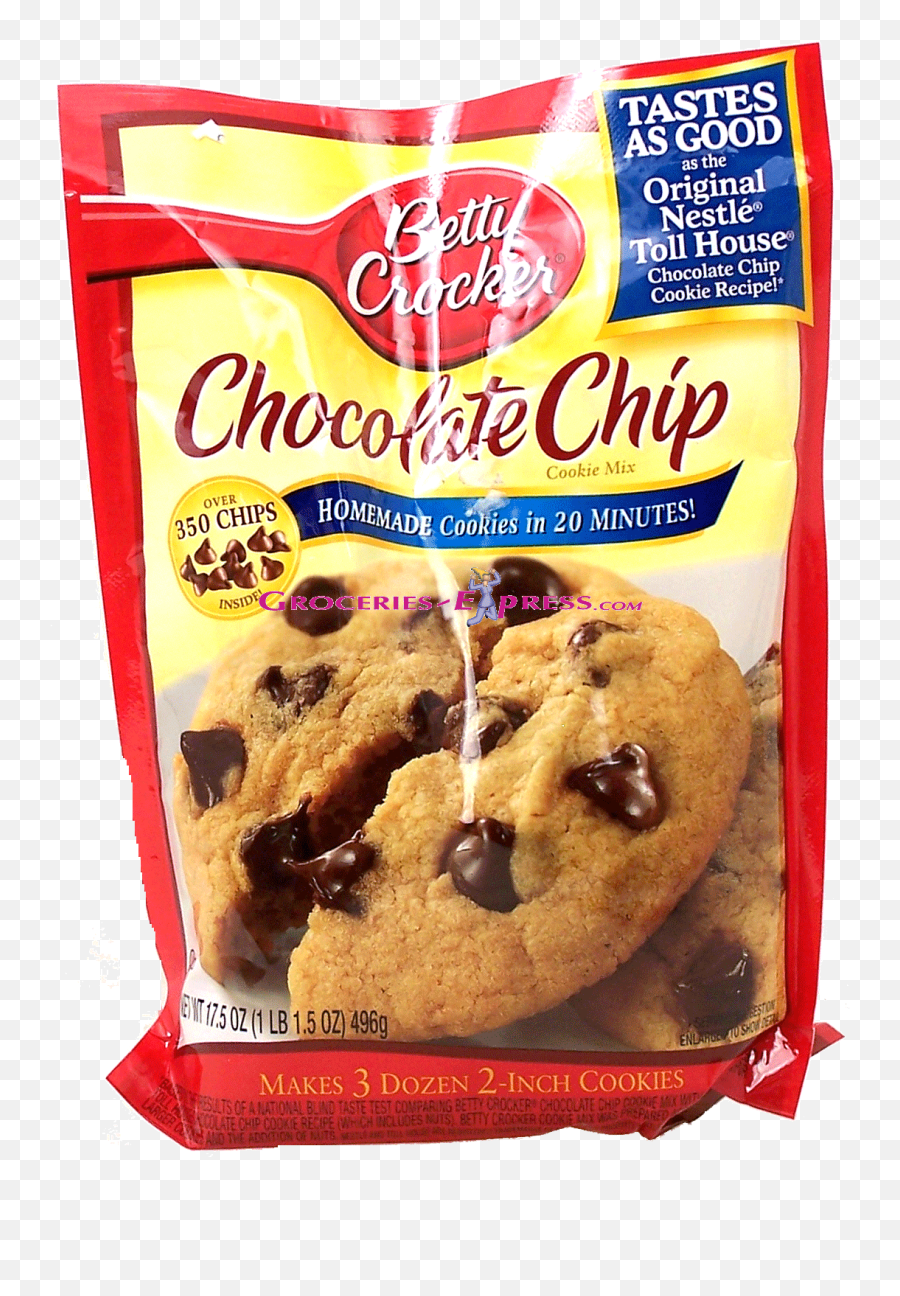 Product Infomation For Betty Crocker - Betty Crocker Snack Size Chocolate Cookie Mix Png,Betty Crocker Logo