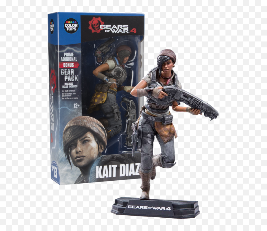 Color Tops N - Gears 5 Kait Figure Png,Gears Of War 4 Png