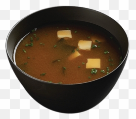 Dark Miso Soup Transparent Png - Stickpng Soupe Miso Sushi Shop,Soup Png