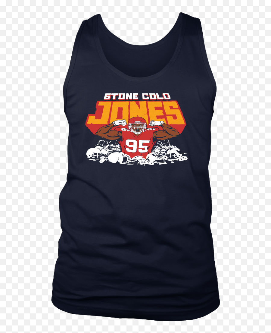 Stone Cold Chris Jones Shirt Kansas City Chiefs U2013 Ellie - Boxing Tank Top Png,Stone Cold Png