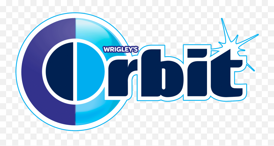 Orbit Gum Logo Png Transparent - Orbit Chewing Gum Logo,Orbit Png