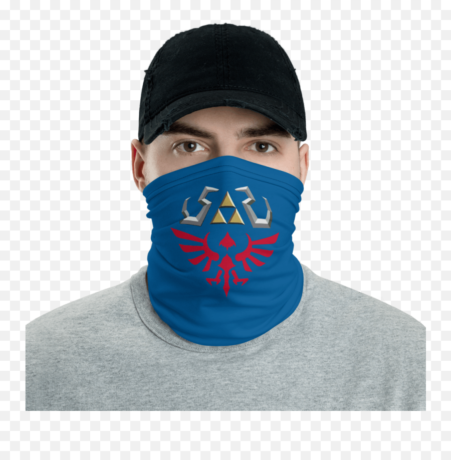 The Hylian Shield Star Neck Gaiter - Anti Trump Masks Png,Hylian Shield Png