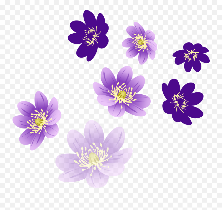 Flowers Png My Blog - Vector Images Of Flowers,Purple Flowers Png