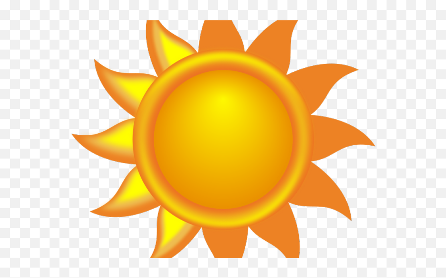 Download Drawn Desert Sun - Clip Art Sun Ray Full Heatwave On The Way Png,Sun Ray Transparent