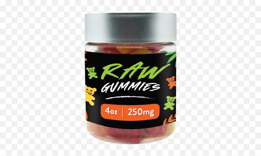 Tropical Cbd Gummy Bears 250 Mg By Raw Gummies Vana - Raw Gummies Cbd Png,Gummy Bear Logo
