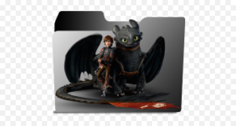 How To Train Your Dragon Folder Icon Free Download - Designbust Train Your Dragon Black Dragon Png,Dragon Icon Png