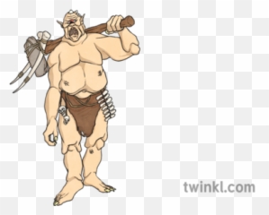 Cyclops 1 Illustration - Twinkl Supernatural Creature Png,Cyclops Png